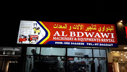 Al Badwawi Machinery & Equipment Rental - Ajman - +971 50 346 4035