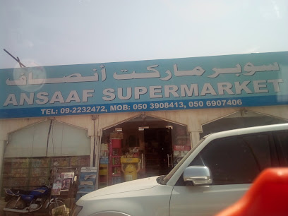 ANSAAF SUPERMARKET - Dubai - +971 9 223 2472