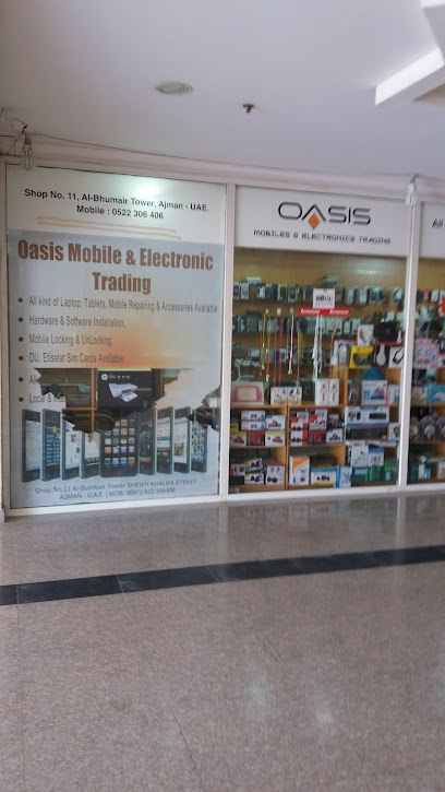 Oasis Mobile Centre - United Arab Emirates|Ajman|Al Bumhair towers near Madina supermarket