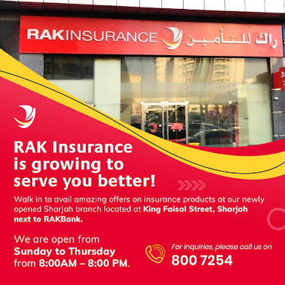 RAK INSURANCE - Dubai - +971 800 7254