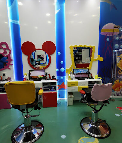 KidzKutz kids salon - Abu Dhabi Mall - Dubai - +971 2 444 2440