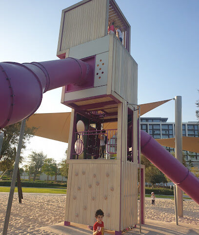 Purple Play Area - Dubai Hills Estate Park - Ras al Khaimah -