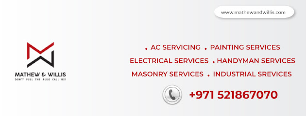 Mathew & Willis - Dubai and Abu DHabi - +971 52 186 7070