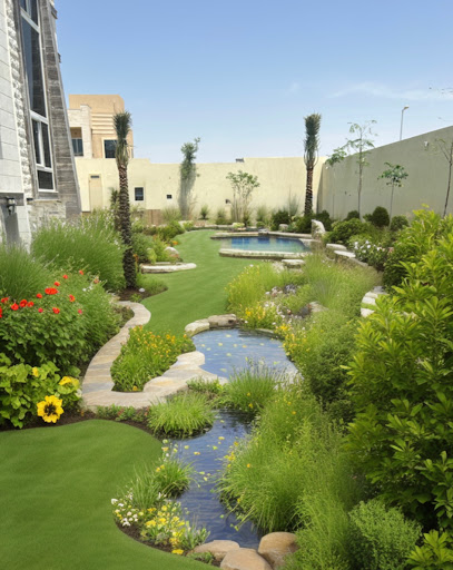 Al ARADH AL KHADHRA LANDSCAPE تنسيق حدائق - United Arab Emirates|Al Bedea Suburb - Hoshi - Sharjah