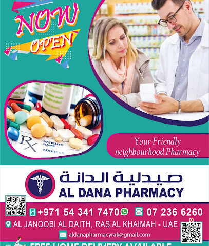 AL DANA PHARMACY - Ras al Khaimah - +971 54 341 7470
