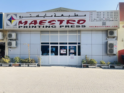 Maestro Printing press - Ras al Khaimah - +971 6 743 9844