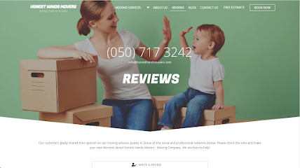 Honest Hands Movers - Fujairah - +971 50 717 3242