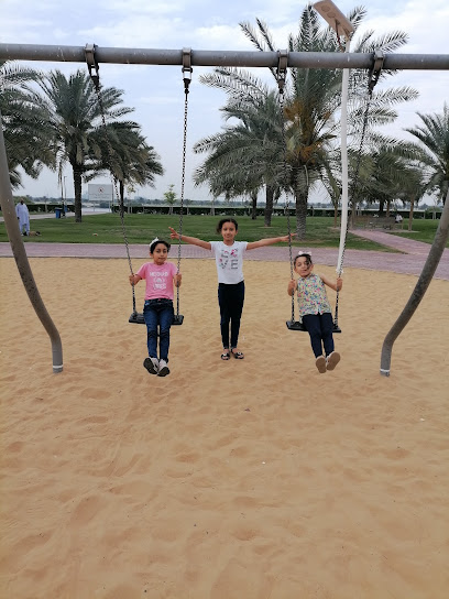 Kids play area in Al Safia Park - United Arab Emirates|الصفيا - Ajman|شارع الصفية|CF9J+J72