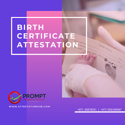 Prompt Attestation Services - Dubai - +971 55 757 4997