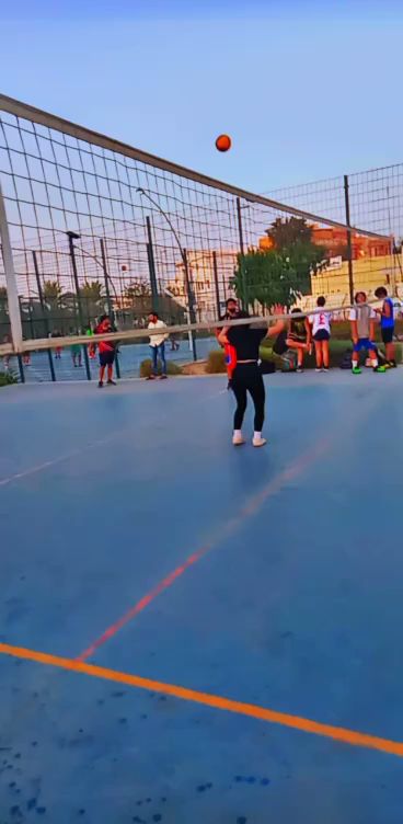 VOLLEYBALL court - United Arab Emirates|Al Mushrif - Abu Dhabi|1st St|C9VR+7CV