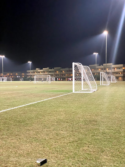 Al Forsan Outdoor Natural Grass football ground - United Arab Emirates|Khalifa City - Abu Dhabi|CG6X+P33