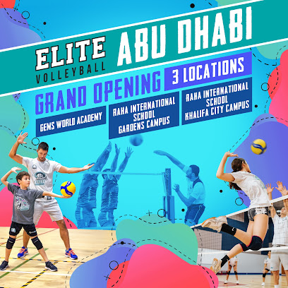 Elite Volleyball Academy, Raha International School, Khalifa City Campus - Abu Dhabi - Umm Al Quawain - +971 58 107 3627