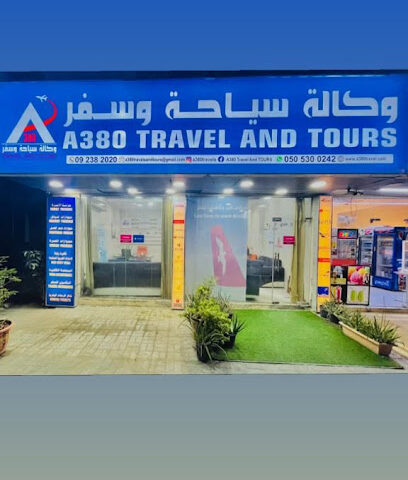 A380 Travels And TOURS - Sharjah - +971 9 238 2020