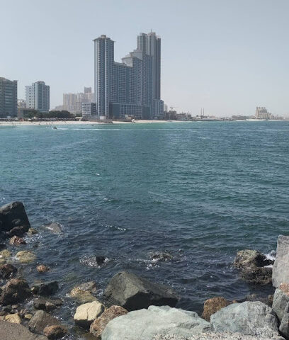 Ajman Beach Swimming and fishing corner - Sharjah -