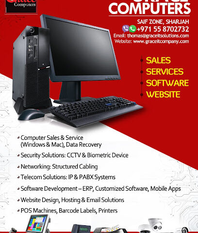 Grace Computers FZC, Sharjah - Sharjah - +971 55 870 2732