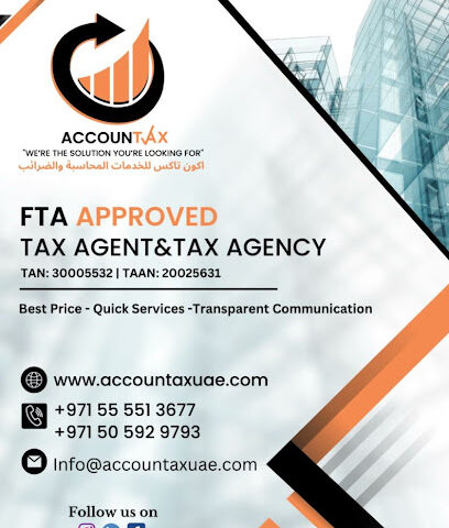 Accountax Accounting & Taxation Services UAE - Sharjah - +971 55 551 3677