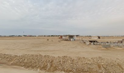 Post match Prize distribution Area - Sharjah -