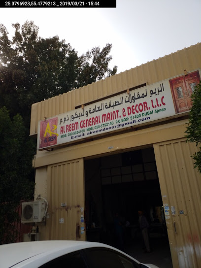 Al Reem General Maintenance & Decor LLC - United Arab Emirates|Ajman Industrial 2 - Ajman|9FHH+R4W