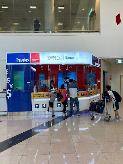 Travelex - United Arab Emirates|Al Matar - Abu Dhabi|beside check-in counters|International Airport Terminal 3 Landside Departures