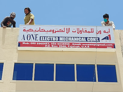 A ONE ELECTROMECHANICAL CONT -  - +971 50 696 0453