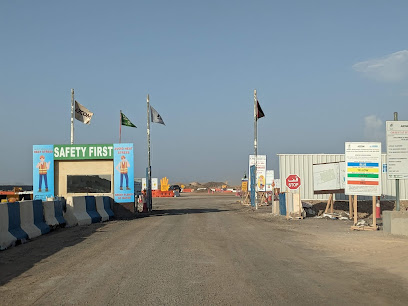 NBHH Al Noud Project's Site Entrance - Abu Dhabi -