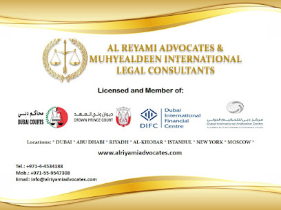 Al Reyami Advocates and Muhyealdeen International Legal Consultants | Lawyers in Dubai - Abu Dhabi - +971 55 954 7308