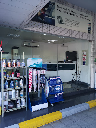 CME Bosch Car Service - Embassy - United Arab Emirates|Abu Dhabi|29th St|ADNOC - Embassy Station Corner of Shk. Rashid Bin Saeed and