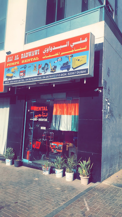 Ali Al Badwawi Pumps & Building Equipment Rental - United Arab Emirates|Al Qusais Industrial Area 1 - Dubai|Damascus Rode