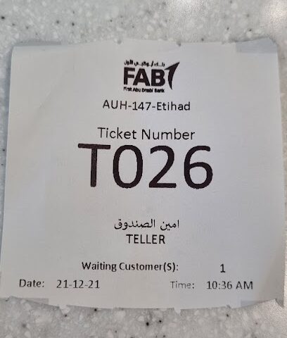 First Abu Dhabi Bank (FAB) | Al Etihad Branch, Abu Dhabi - Abu Dhabi - +971 600 566223