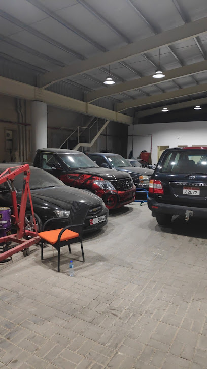 Stage 5 Auto center - United Arab Emirates|Abu Dhabi|Unnamed Road|5QH7+HX3