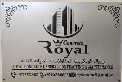 Royal Concrete General Contracting & Maintenance / رويال كونكريت للمقاولات والصيانة العامة - Abu Dhabi - +971 3 722 8487