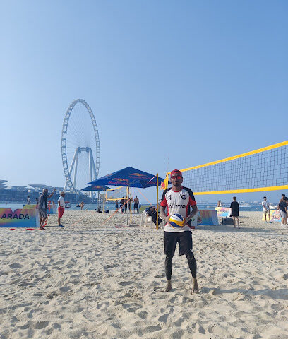 Sheraton beach volleyball court - Abu Dhabi -