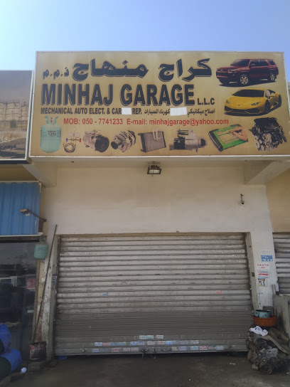 Minhaj Garage - United Arab Emirates|Ajman Industrial 2|next to adel lathe workshop and nesto supermarket - Amman Street|9FH7+38V
