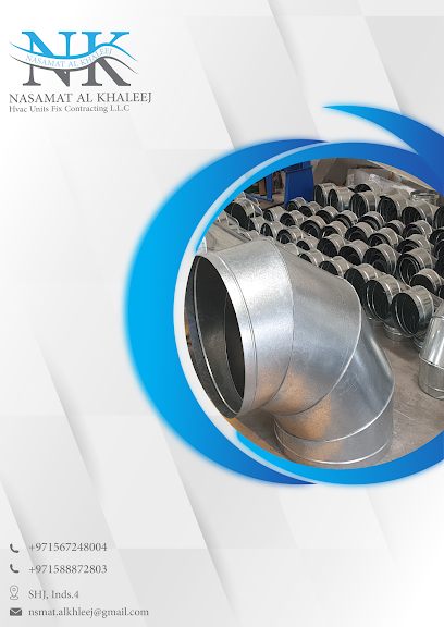 Nasamat Al-Khaleej (A/C Units Fix Contracting L.L.C.) - United Arab Emirates|Industrial Area - Industrial Area 4 - Sharjah|near Al Mufeed Printing Press