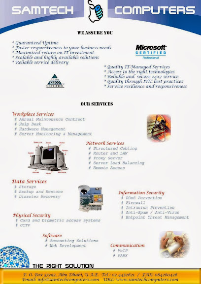 Samtech Computers - United Arab Emirates|Abu Dhabi|Al Firdous Street