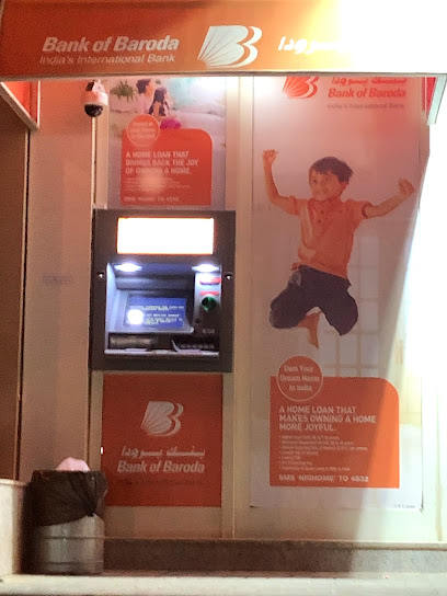 ATM Bank of Baroda near Welcome Trading - United Arab Emirates|Abu Dhabi|Unnamed Road|6Q27+JQV