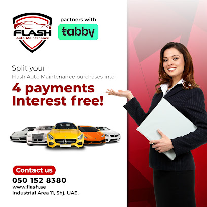Flash Auto Maintenance - Sharjah - Abu Dhabi - +971 50 152 8380